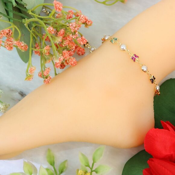 "New Beautiful Design Anklet for Women/Girls, Gift, A564 - Picture 2 of 10
